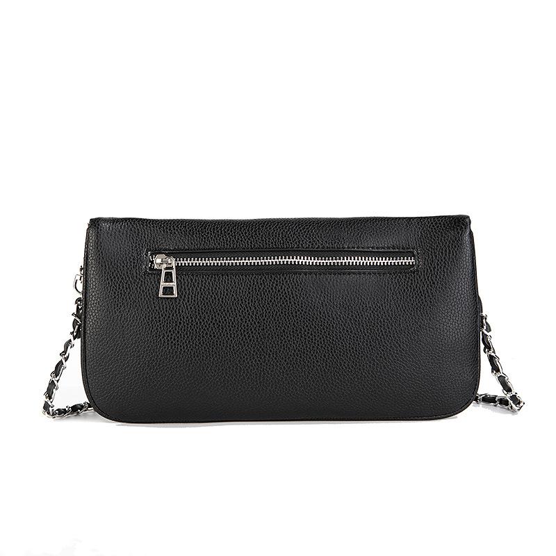 French Classic Women's ZV Bag Fashion Design Casual Crossbody Bag Diamond Wings Envelope Chain Shoulder Bag