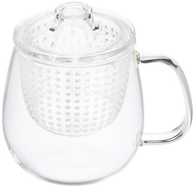 KINTO UNITEA Unimug, 450ml, Klar, Hitzebeständiges Glas, 22912