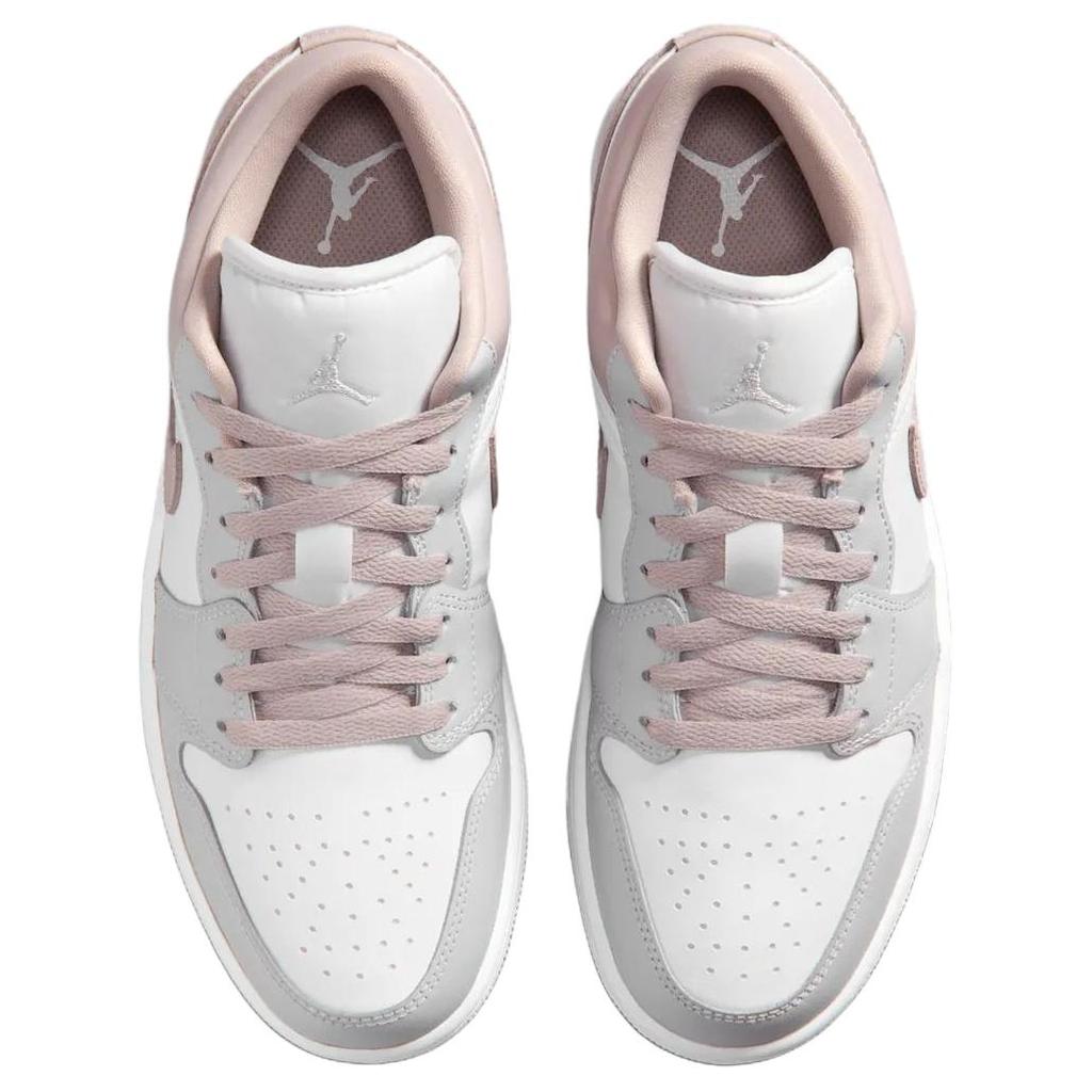 Jordan Air Jordan 1 Low Vintage Chaussures de Basketball pour Femme Rose Blanc DC0774-606