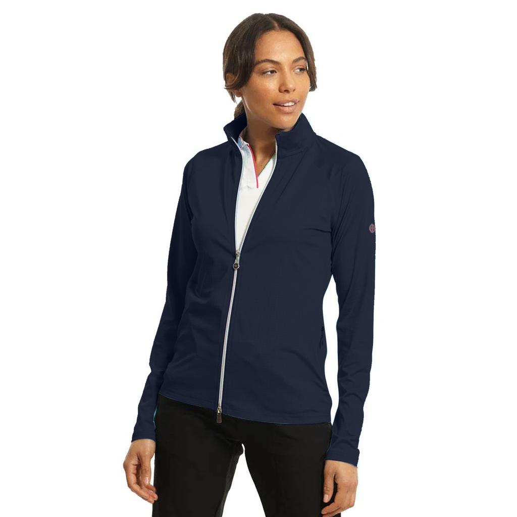 Island Green Womens/Ladies Embossed Full Zip Jacket