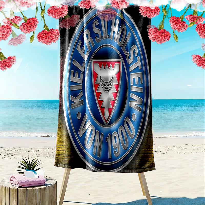 Kiel Pride Print Strandtuch, Großes Weiches Schnelltrocknendes Handtuch für Strand Camping Schwimmen