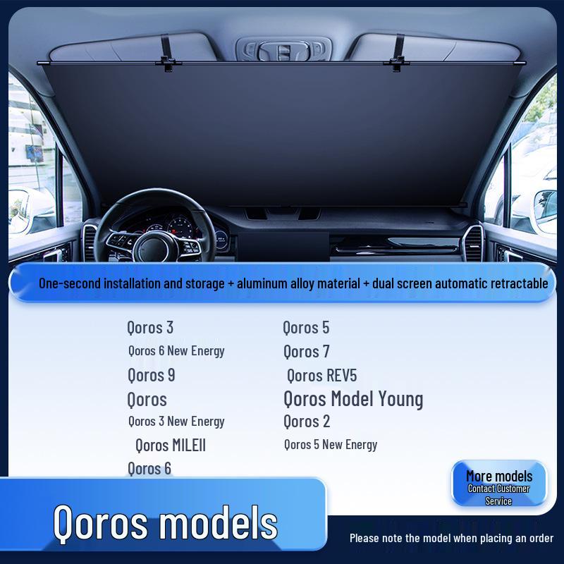 Car Windshield Sunshade - Heat Insulation & Light Blocking for Summer