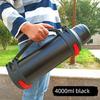 Car-Mounted Hot Water Bottle for Workers, 4000ml Ultra-Large Capacity Thermos Cup, Outdoor 304 Stainless Steel Cold-Keeping Cup for Driving