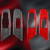 Carbon Fiber Power Window Switch Trim for Chevrolet Corvette C8 -24