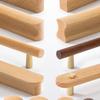 I-Shaped Solid Wood Cabinet Handle - Minimalist Japanese Design for Drawers and Wardrobes