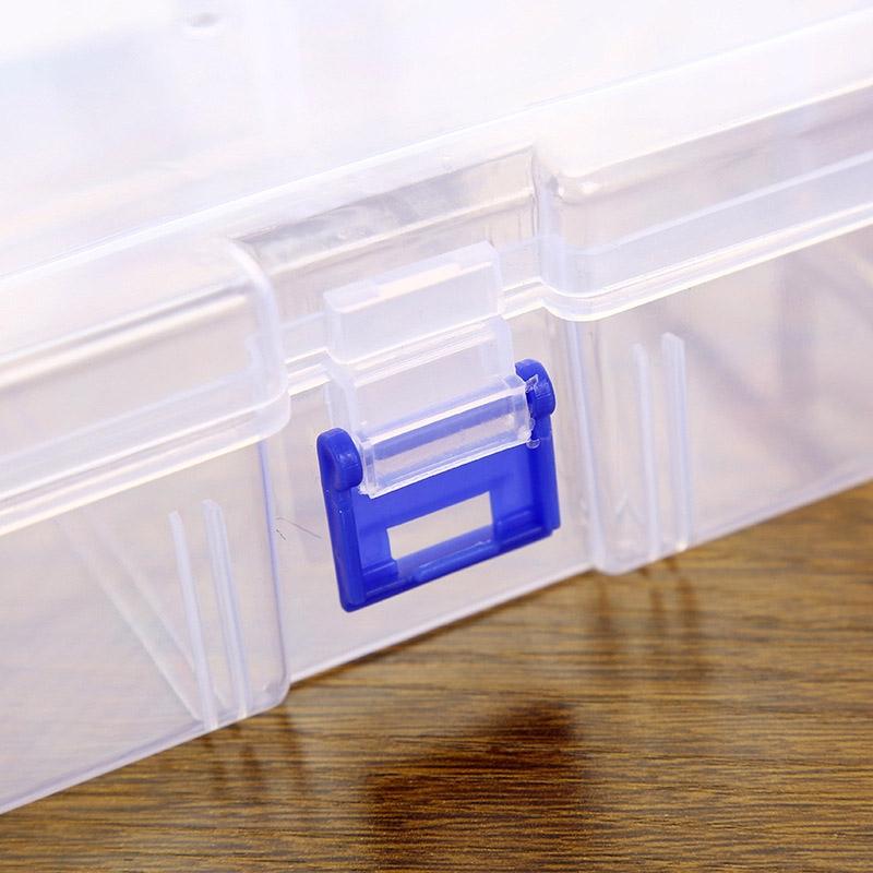 Container Storage box Organizer Necklaces Supply Accessories Transparent
