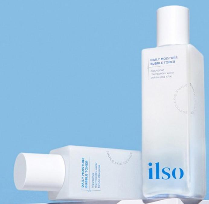 ilso Daily Moisture Bubble Toner 150ml | Gentle Foaming Toner for Hydration & Soothing Care