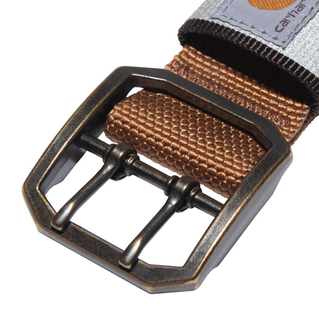 Carhartt Pet Fully Adjustable Wide Webbing Collar for Carhartt Size M Dogs, Brown,