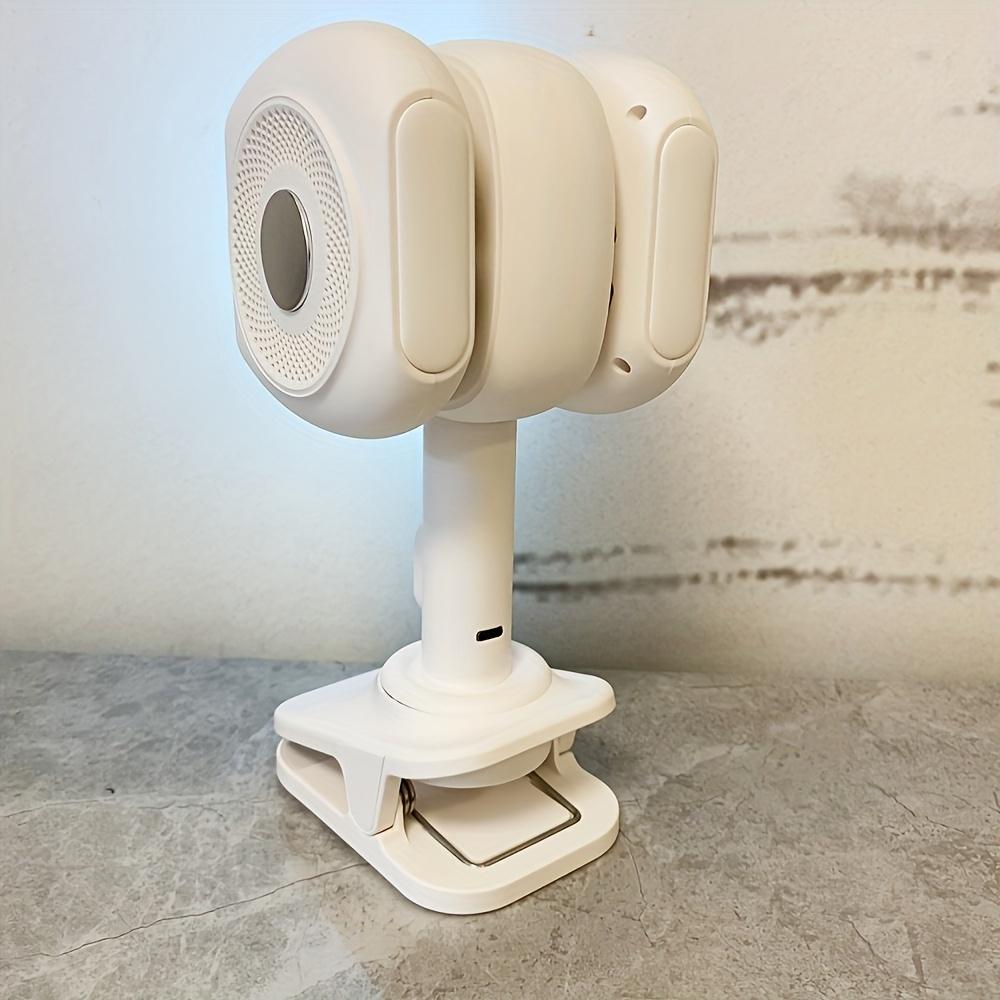 Dual Core Student Dormitories, Desks, Silent Offices, Desks, Bedside USB Clip Fans, All-round Shaking Head Rotation, Air Supply, Charging Fans