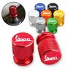 4 stuks Motordecoratie Wielband Ventieldop Luchtdichte Afdekking Voor PIAGGIO Beverly Fly Liberty MP3 X7 X8 X10 PK PX ET2 ET4 GTS300 150