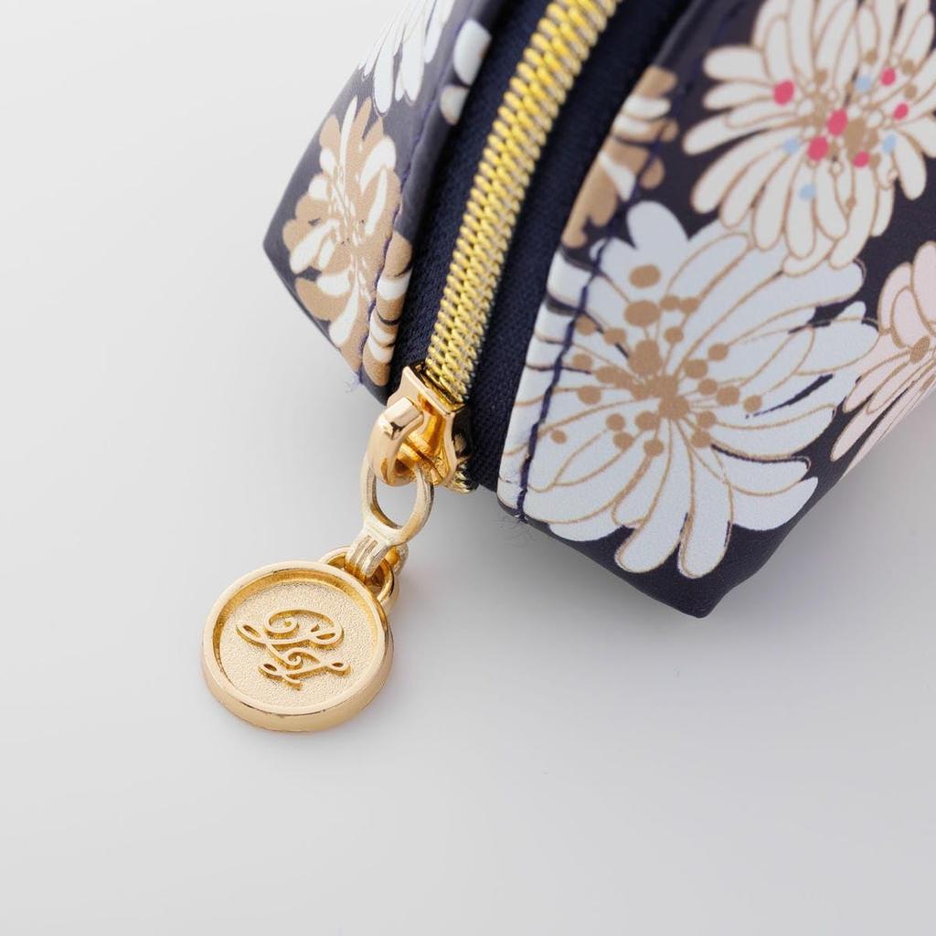 Paul Joe S2 Pencil & Case, Chrysanthemum, Navy, PAJ-PEC32-NV