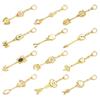 Fairy Tail Zodiac Sign Keychain Zinc Alloy Gift For Anime Fans