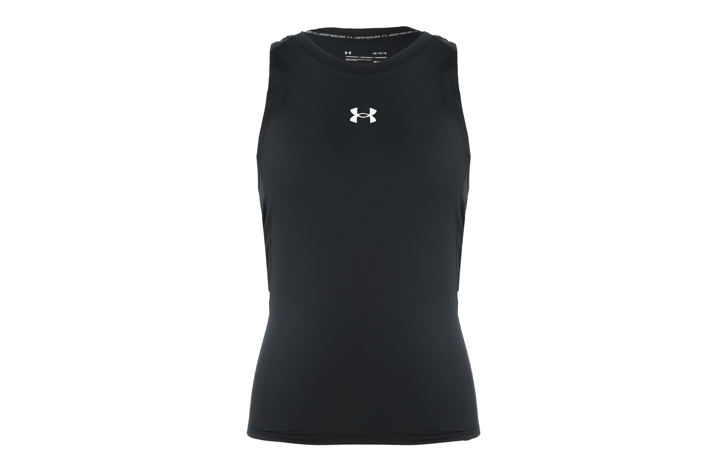 Баскетбольные майки Under Armour HeatGear Мужские Черные Умеренные Майка 1355672-001 M