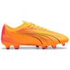PUMA Ultra Play Men's Football Shoes Orange Comfortable AG FG Studs 107763-03