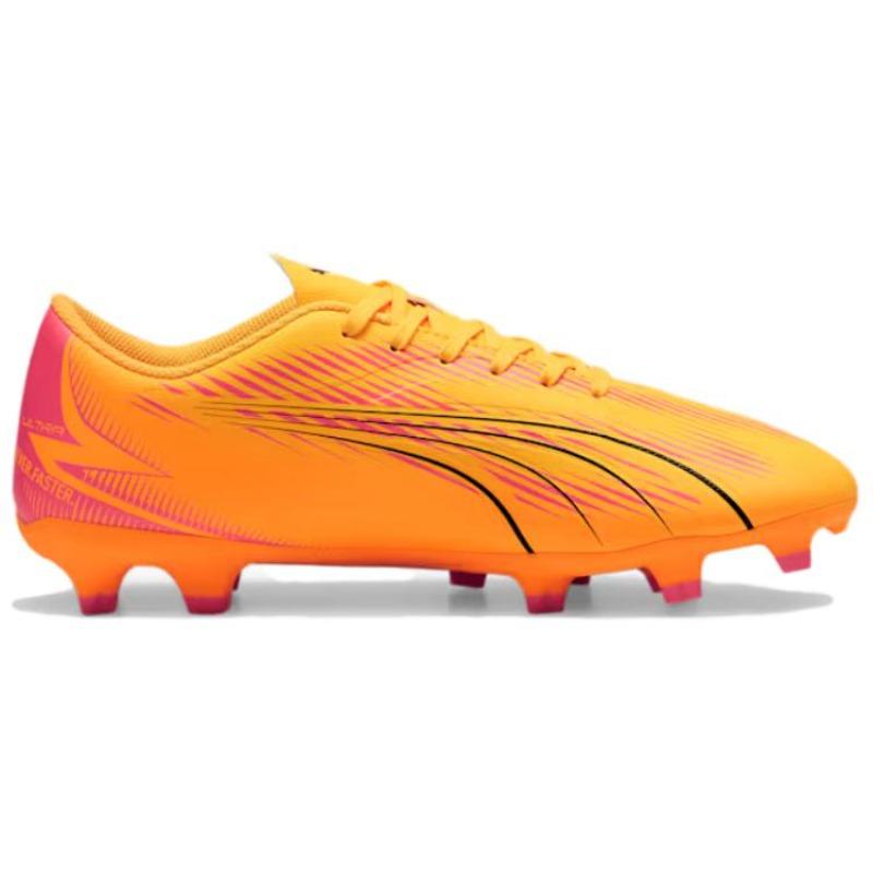 PUMA Ultra Play Men's Football Shoes Orange Comfortable AG FG Studs 107763-03