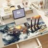 Game World Of Wwarships Mouse Pad Anti Slip Rubber Edge Locked Thickened Laptop Gaming Desk Mat