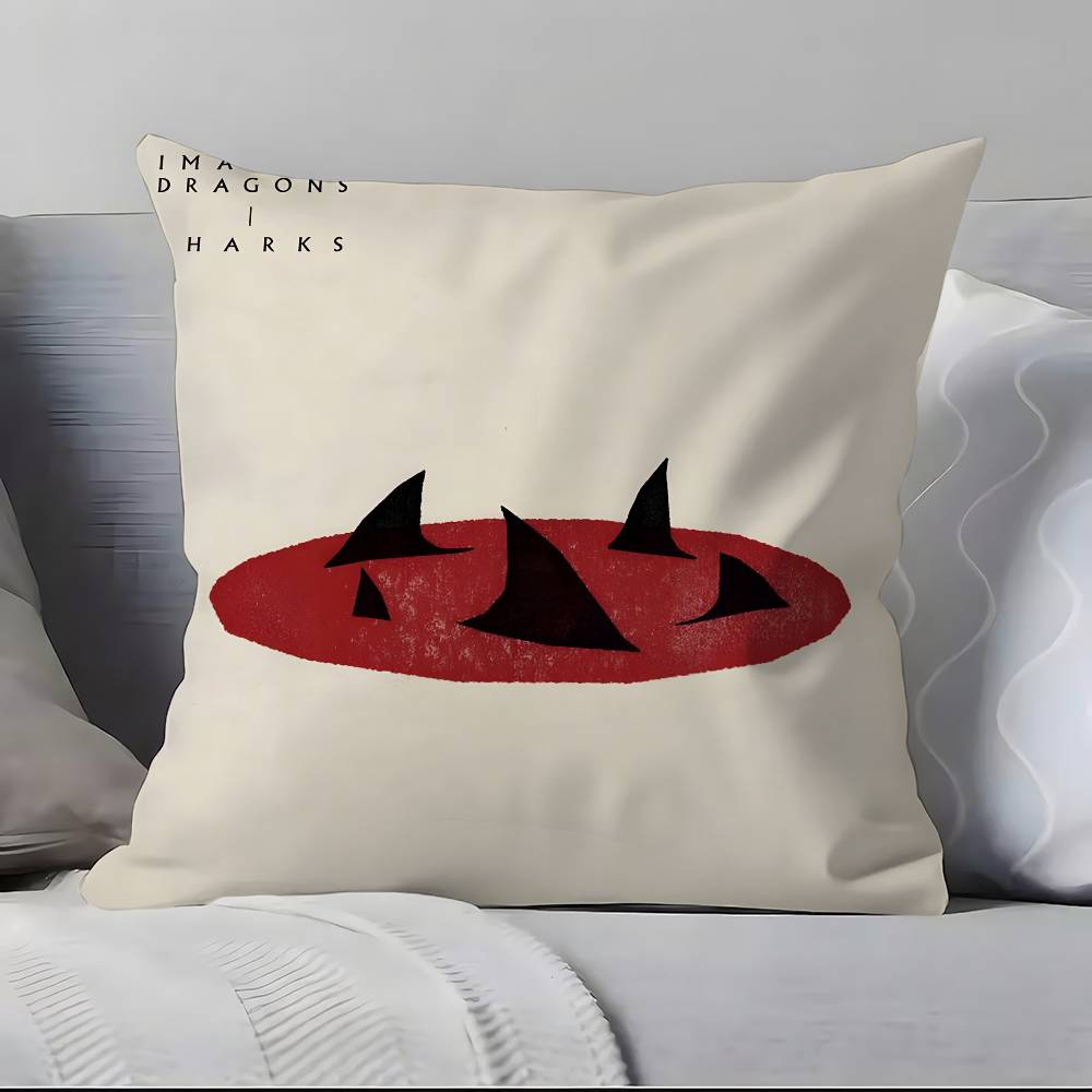 I-Imagine D-D-Dragons Band Pillow Case Pillowcase Soft Skin Friendly & Comfortable With A Hidden Zipper