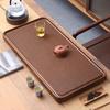High-end Bakelite & Bamboo Tea Tray with Drainage