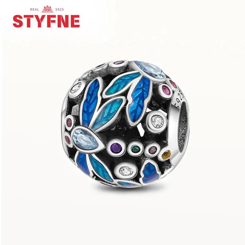 Elegant Copper Bracelet Diy Accessories Jewelry Gifts Charms Beads Original Infinity Love Dangle Like Snake Entangle Beads