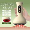 Smart Cupping Massage Machine 9 Levels Vacuum Suction Cup Chinese Meridian Cans Red Light Heating Jars Body Cellulite Scraping