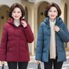 Middle-aged and Elderly Women's Winter Cotton Clothes Plus Velvet and Thickened Elderly Winter Cotton Clothes