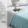 Cool Blanket for Bed Smooth Double Side Cold & Cooling Fabric Summer Quilts Silky Breathable Air Condition Comforter Queen Quilt