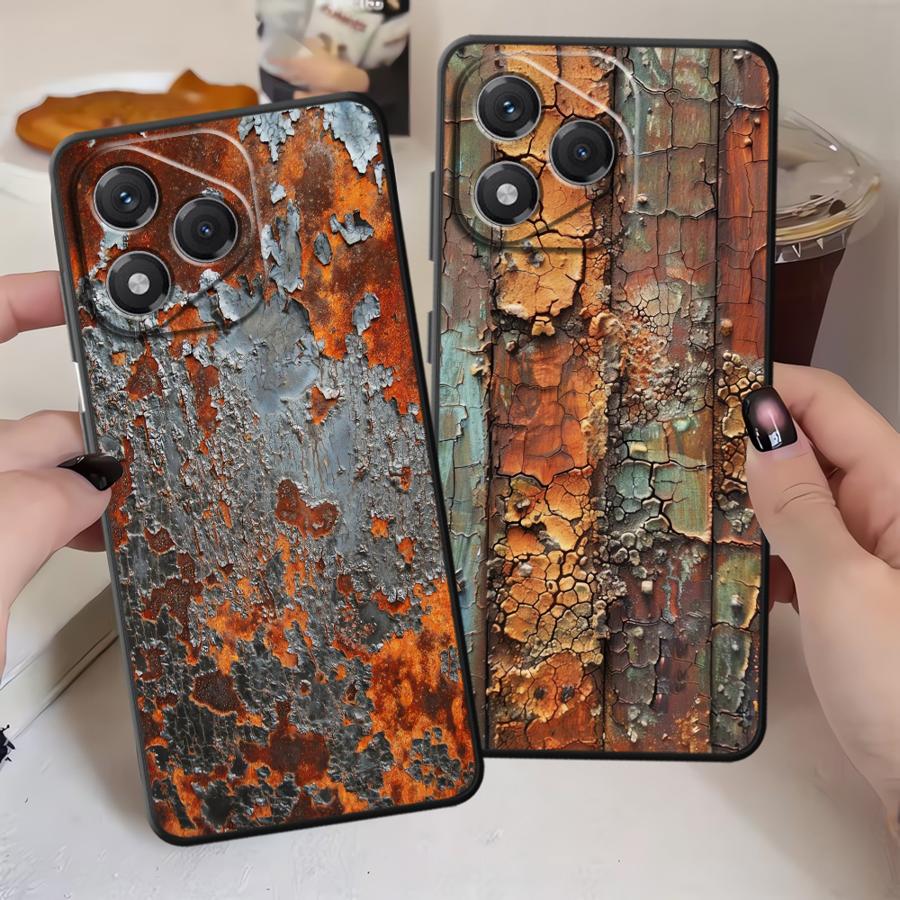 Funda Phone Cover Case for Honor X7 X5b 8X 200 400 Lite 90 Magic5Lite X8 70 X9a X6 Retro Rust