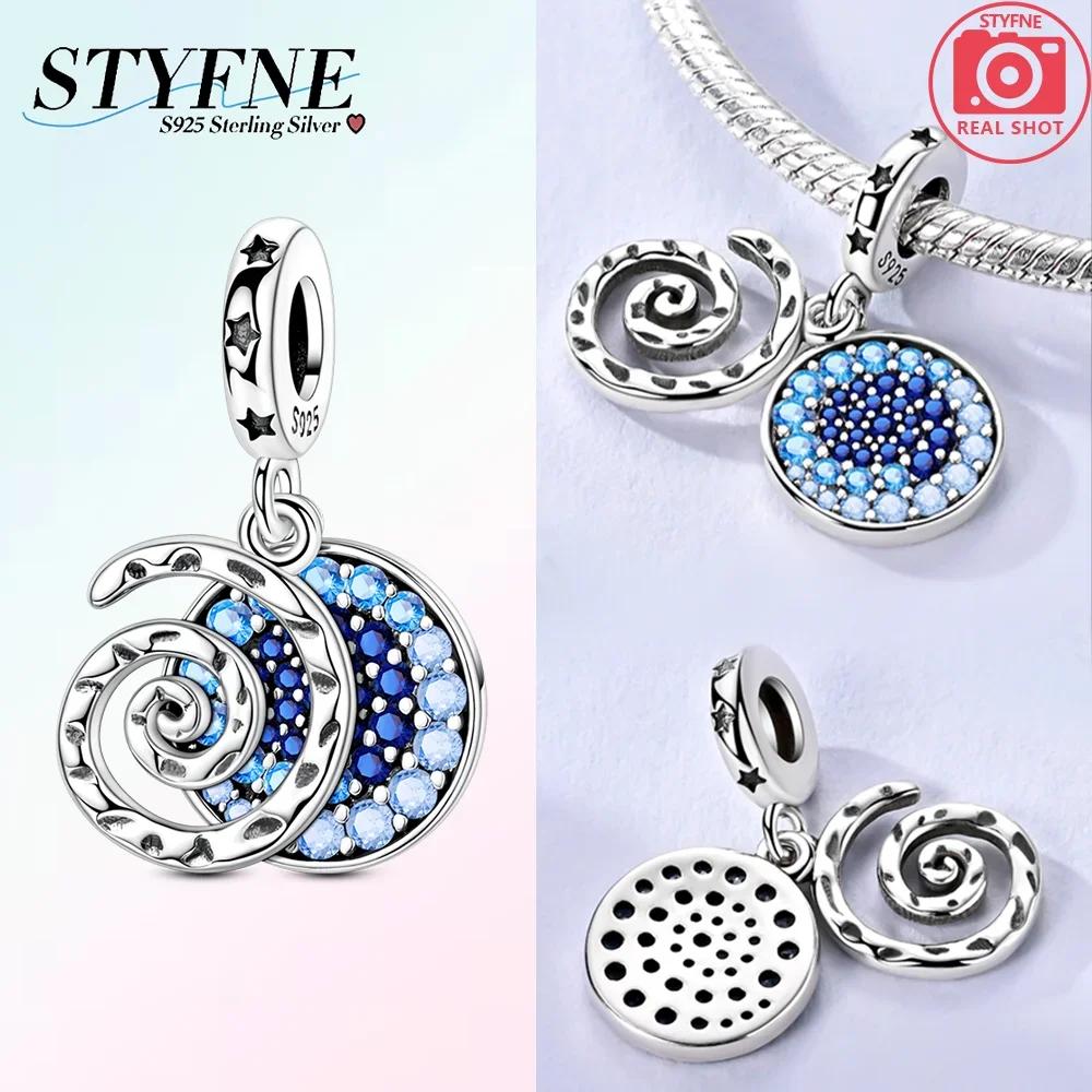 Original Charms Copper Mysterious Starry Sky Turtle Crab Conch Pendant Fit Bracelet Diy Women Jewelry Gift Making