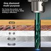 High-Hardness Skew Head Professional Eccentric Drill Bits for Tiles/ Glass/Metal/Wood Drilling Tools 6-12mm Drill Bits Set