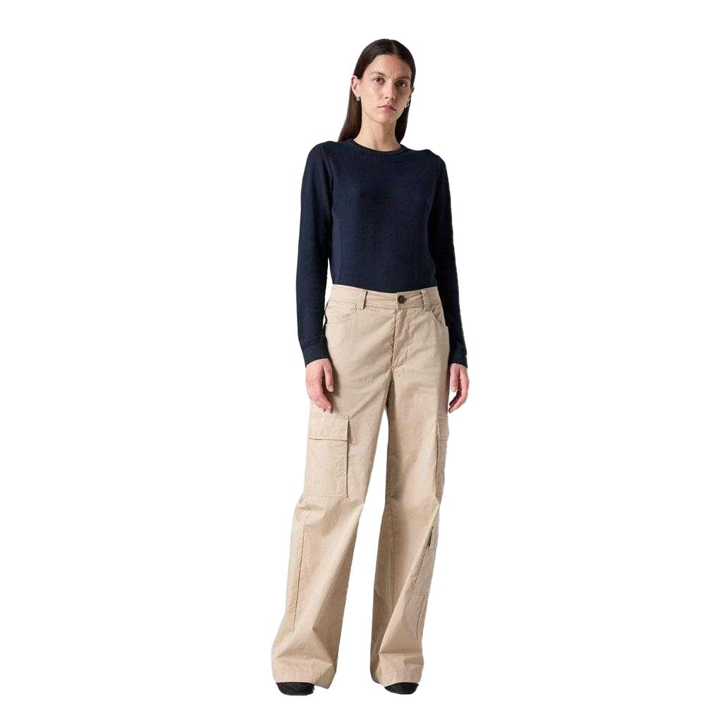 PARAJUMPERS Womens/Ladies Sun Kissed Wide Leg Cargo Trousers