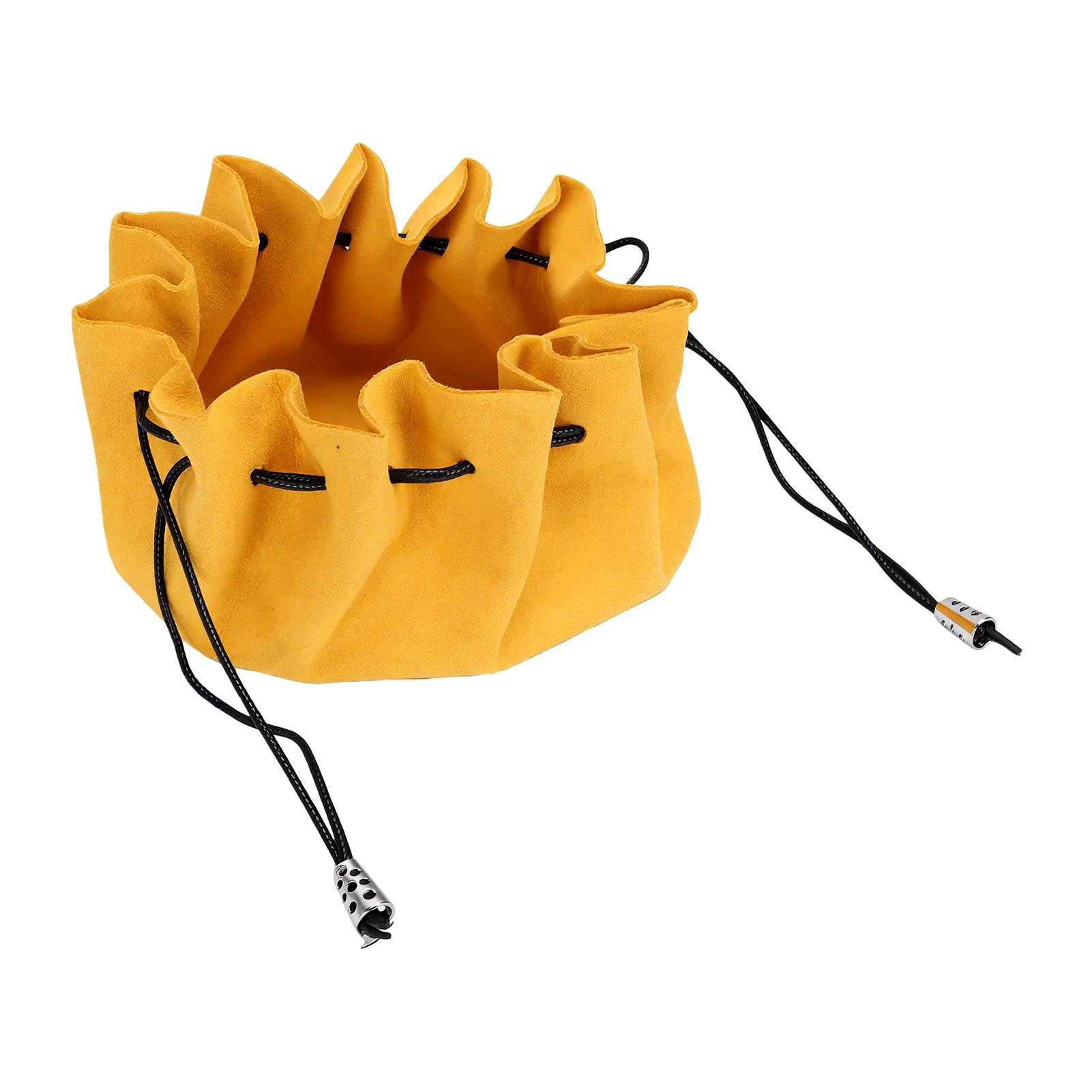 Sac à Maquillage à Cordon Grande Capacité S'ouvre à Plat Sac à Cosmétiques à Cordon pour Clés Petits Bijoux