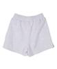 HARDCORE HAPPINESS Moonlight Elastic Waist Shorts_Melange Gray