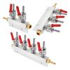 Sturdy Metal CO2 Flows Splitter Beverage Dispenser Accessory Produced For Home Pubs And Commercial Drink Stations