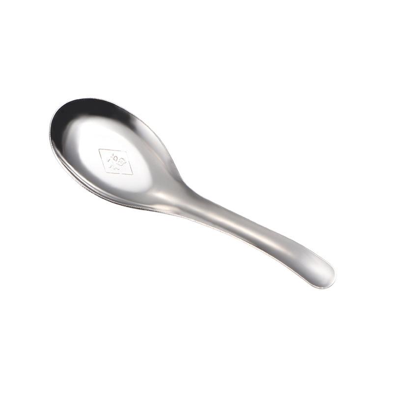 Stainless Steel Chinese Soup Spoons Home Kitchen Ladle Capacity Silver Polished Flatware For Coffee Tableware Cooking Utensil