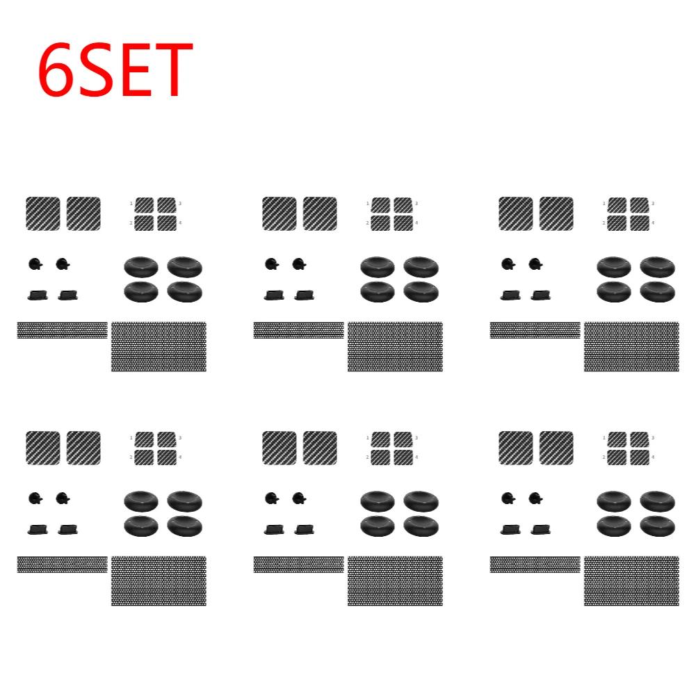 1-10 seturi Kit de protecție pentru consola Steam Deck Dopuri de praf Autocolant touchpad Autocolante butoane Capace siliconice stick-uri deget mare Plasă rezistentă la praf