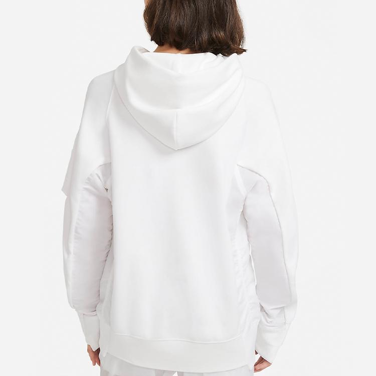 Nike X Sacai Hoodie White Men Tops CW2419-100