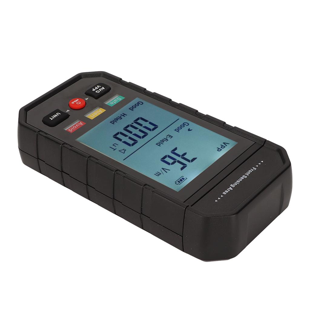 EMF Meter Handheld Portable Digital LCD Large Screen Computer Phone Electromagnetic Radiation Detector for Ghost Hunting