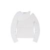 EXTRAORDINARY Layered Knit Top Ivory