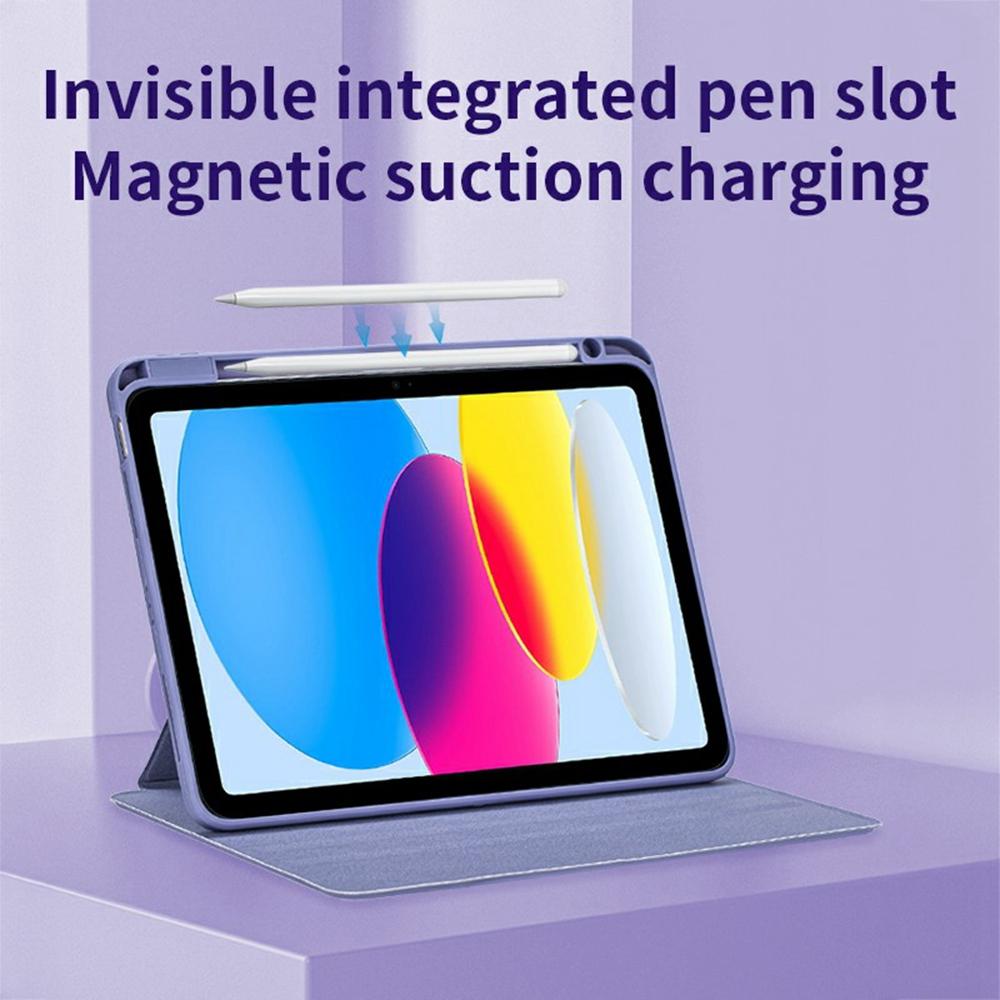 Nettbrettdeksel for iPad Air 11 (2025)/(2024)/Luft (2022)/(2020)/Pro 11 (2022)/(2021)/(2020)/(2018) Beskyttelsesdeksel med stativ