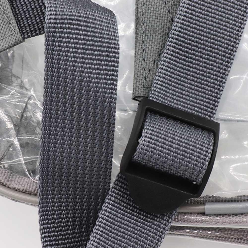 Zaino Trasparente Impermeabile Grande Capacità Zaino in PVC Casual Trasparente Borsa Scolastica Viaggio