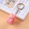 Cute Mini Animal Stapler Creative Portable Book Binding Machines Keychains School Supplies Office Accessories Stationery Gifts