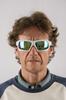 PAROS Floating Goggle UV Coated Matte White Blue REVO OCN-G211-4 Sunglasses, Style, Protection, Impact-Resistant Lenses, (Polarized Lenses)