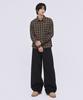 ATEZ Essential Check Crop Shirt [Brown]