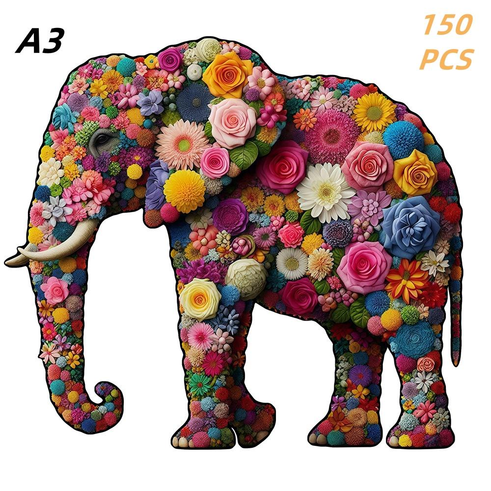 Schmuck Kätzchen Holzpuzzles Tier-Thema für Kinder und Erwachsene Xmas Gruselige Feiertage DIY Intelligentes Holzspielzeug