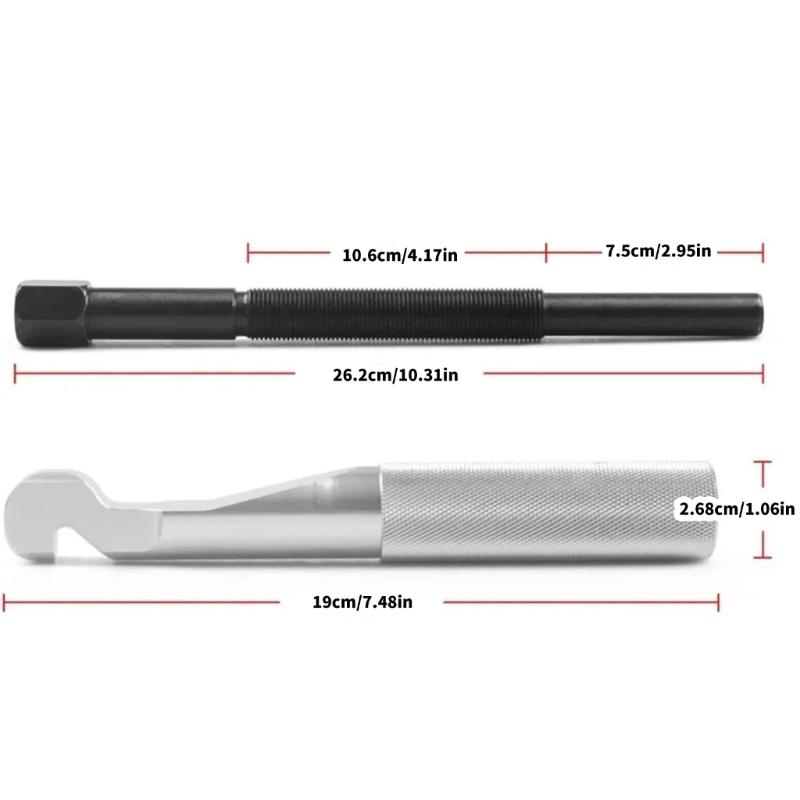 Aluminum Alloy Single Handed Operation Clutch Removal Puller Tool Set for 570 800 900 1000 Seamless Offroads Adventures