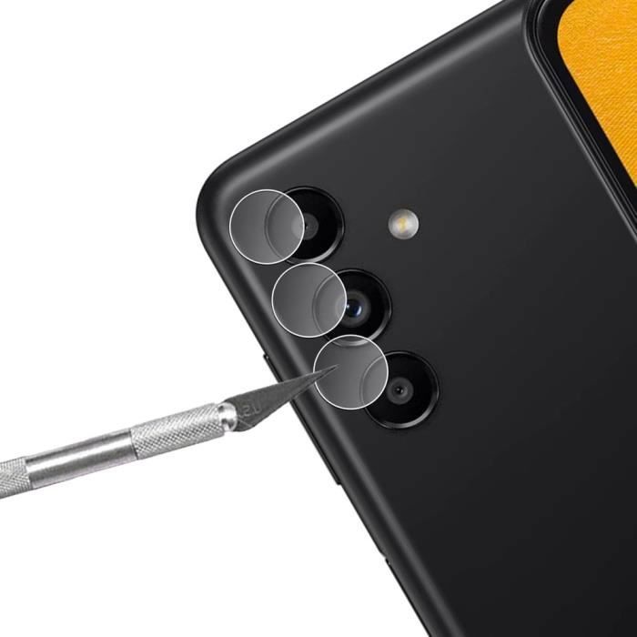 Protection Caméra - BOOLING - Compatible Samsung Galaxy A13 5G - Verre Trempé - Lot de 2 - Résistant aux rayures