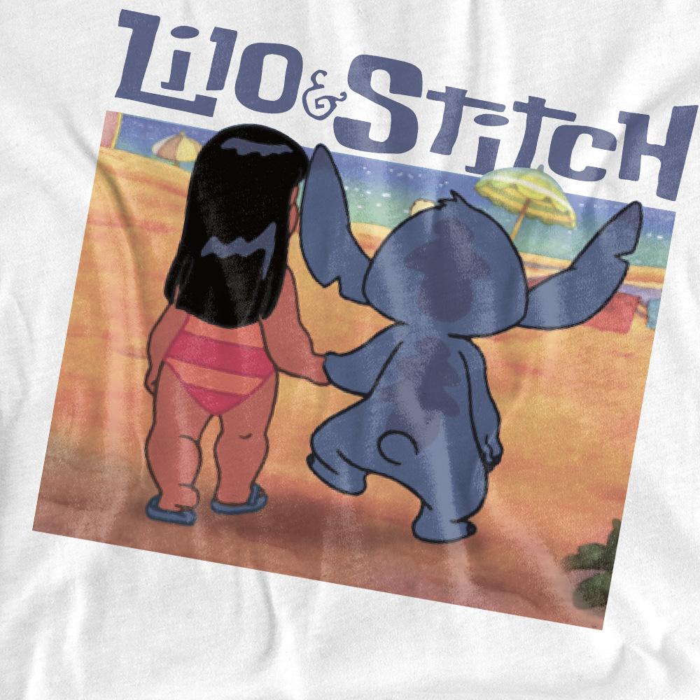 Lilo & Stitch Womens/Ladies Into The Sunset T-Shirt