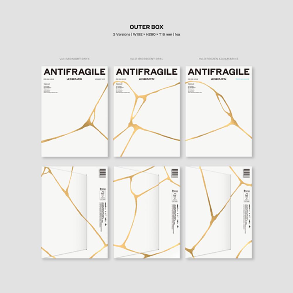 LE SSERAFIM - 2nd Mini [ANTIFRAGILE] Incl. Weverse Gift