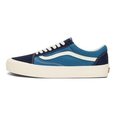 Old Skool Vr3 Retro Stoßdämpfende Strapazierfähige Low-Top Skateschuhe Unisex Sneaker Blau VN0005UBFRP