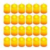 24Pcs LED Candles Flameless Candle Battery Operated LED Candles Tea Light Valentine's Day Halloween Birthday Surprise Decoration